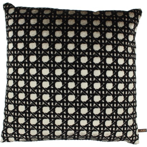 Claudi - sierkussen Eliaz - black/gold - 45x45 cm