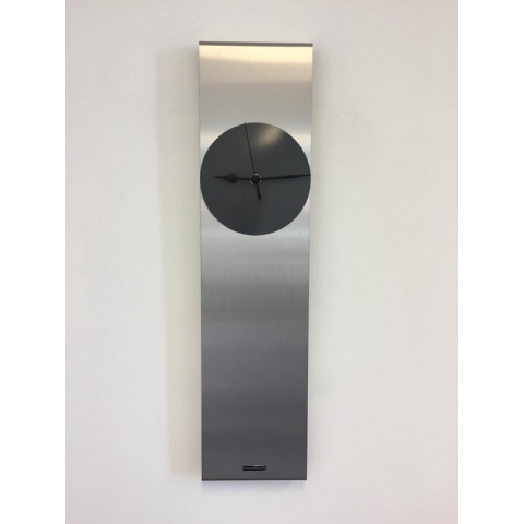 Wandklok Sky-Scraper Grey New York Modern Dutch Design