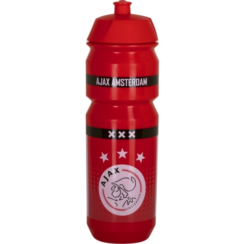 Ajax Bidon Rood Wit 750ml - Ajax Drinkfles - Ajax Voetbal
