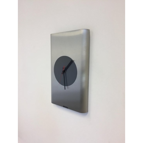 Wandklok RVS Leeuwarden GREY Modern Design