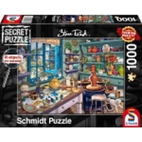 Schmidt Artiesten Studio, 1000 stukjes - Puzzel - 12+