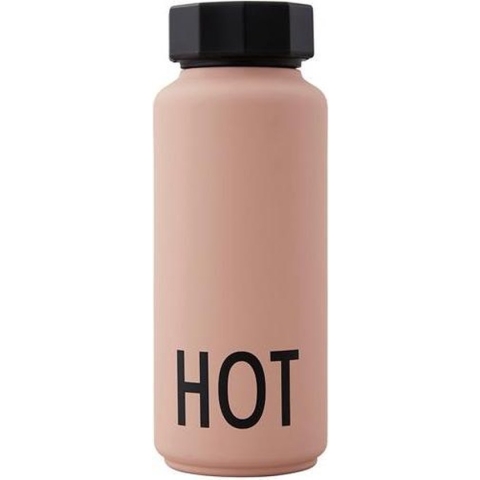 Design Letters - Thermo Bottle Color pink