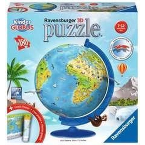 Ravensburger 00.011.160 3D-puzzel 180 stuk(s) Wereld