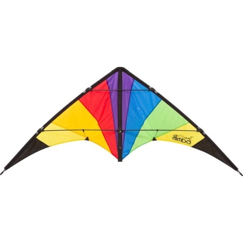 Invento Tweelijnsvlieger Limbo Ii Classic Rainbow 155 Cm Ripstop
