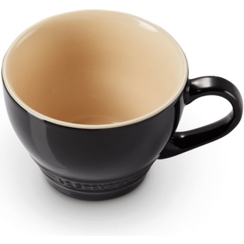 Le Creuset - Cappuccino Mok - 400 ML - Ebben Zwart