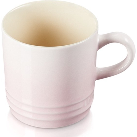 Le Creuset 6 aardewerken koffiebekers Shell Pink 0,2l