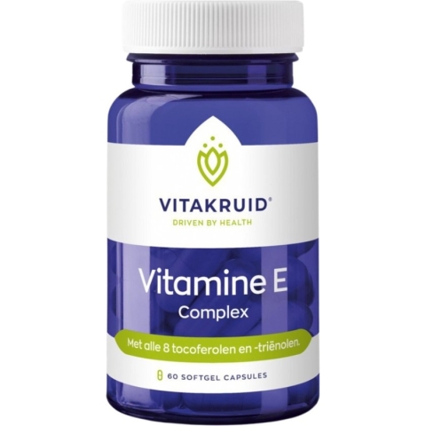 Vitakruid Vitamine E 230 TE complex 60 softgels