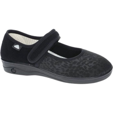 Celia Ruiz -Dames - zwart - pantoffels - maat 41