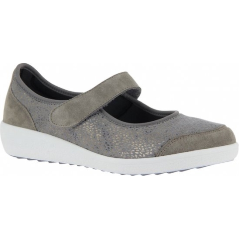 Comfortschoenen Hallux - stretch voorblad - Varomed - Sevilla - Bronze