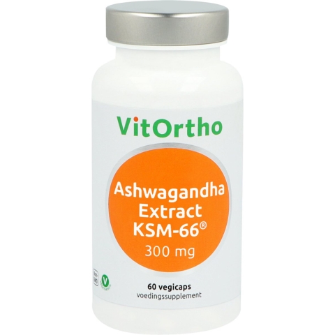 VitOrtho Ashwagandha extract KSM-66 300 mg - 60 vcaps