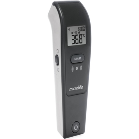 Microlife - NC 150 BT - Infrarood Thermometer met Bluetooth - Klinisch getest - Zeer nauwkeurige metingen - Helpt bij het correct positioneren - Meet temperatuur, objecten en omgeving - Inclusief App - 2 jaar garantie