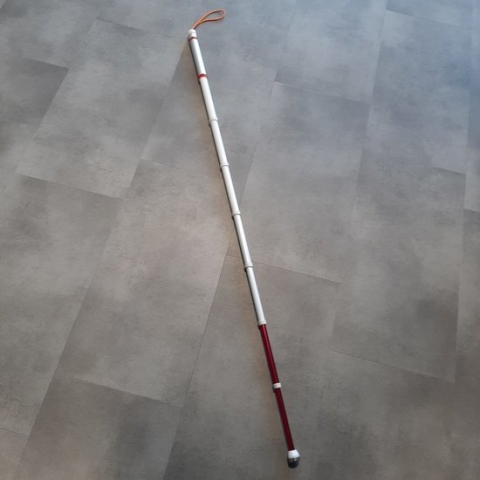 Taststok 8 delen uitschuifbaar - 128 cm