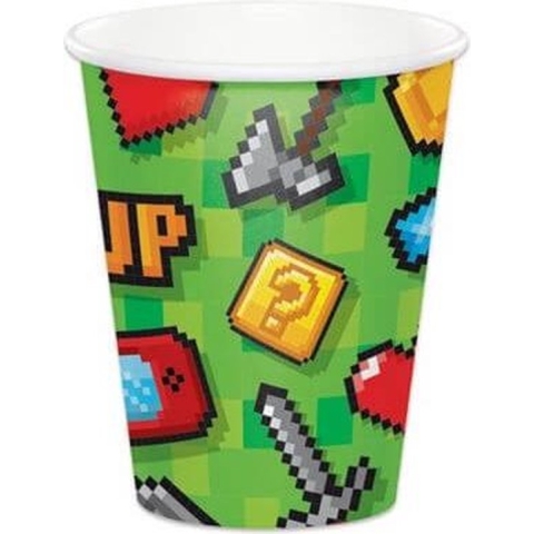 Witbaard Bekers Gaming Party 266 Ml Karton Groen 8 Stuks