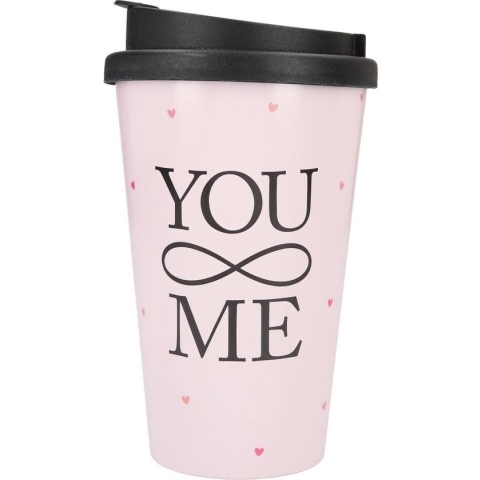 Depesche Drinkbeker To-Go You & Me
