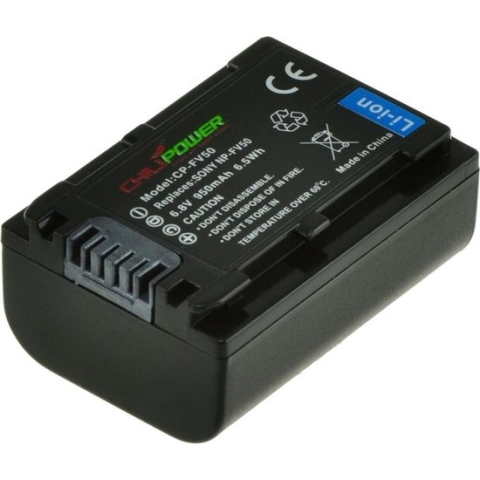 ChiliPower NP-FV50 / NP-FV30 accu voor Sony - 950mAh