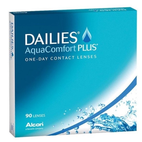 -3.50 - DAILIES® AquaComfort PLUS® - 90 pack - Daglenzen - BC 8.70 - Contactlenzen