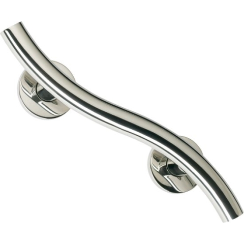 Design Wandbeugel RVS 45 cm