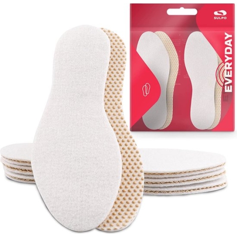 inlegzool voor voeten - hielpijn voor mannen en vrouwen - insole for feet 43