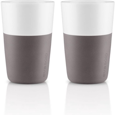 Mok Latte - Set van 2 Stuks - Grijs - Eva Solo