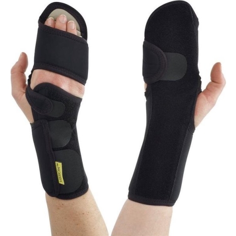 Basko Vission Multi Finger Splint - S - Rechts - Zwart