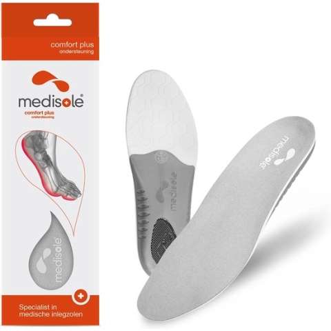 Medische inlegzolen Comfort plus ondersteuning - heren maat 48