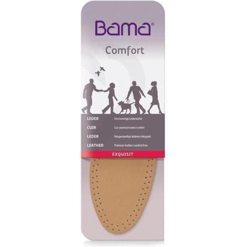 Bama Exquisit Comfort -hoogwaardige lederen inlegzool – maat 42