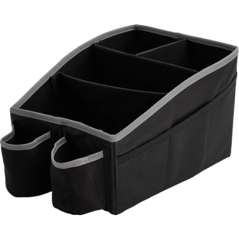 Prince Lionheart ReisOrganizer | Auto-organizer | Geïsoleerde Bekerhouders | 2 Flessenhouders | 2 Karabijnhaken - Zwart