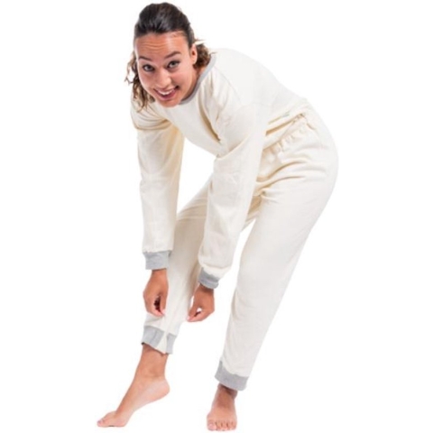 Dutchblue.com Hansop pyjama - Plukpak voor volwassenen - rugritssluiting - rits in het kruis
