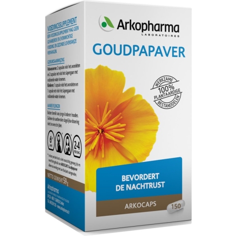 Arkocaps Goudpapaver - 150 Capsules