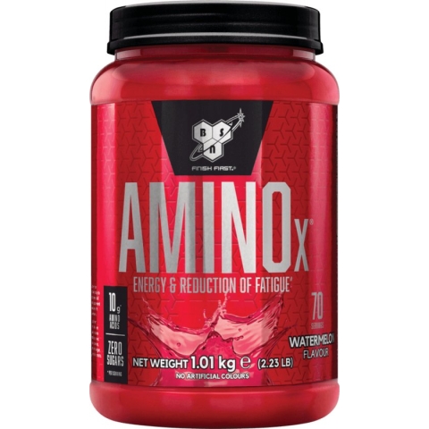 BSN Amino X – BCAA Poeder – Watermeloen - Aminozuren Compleet - Suikervrij – 70 doseringen (1015 gram)