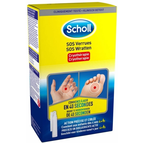 Scholl SOS Wrattenbehandeling 80ml - 1 Stuk