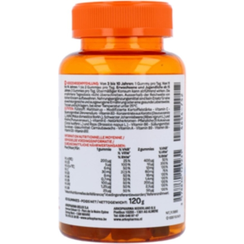 Arkopharma Azinc Multivitamine Fruit 60 stuks