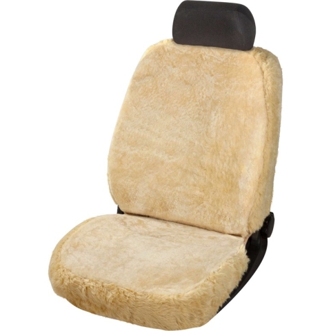 Autostoelhoes Lamsvel Nineve beige