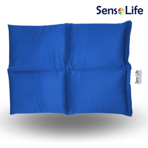 Verzwaringskussen 30 x 40 cm - 3 kg - Verzwaarde schootkussen - ideaal maat, hulpmiddel voor school en sensorische integratietherapie