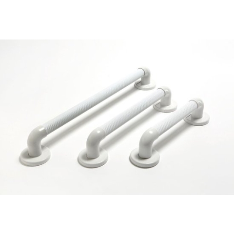 Wandbeugel in kunststof met fijne ribbels: 38 cm
