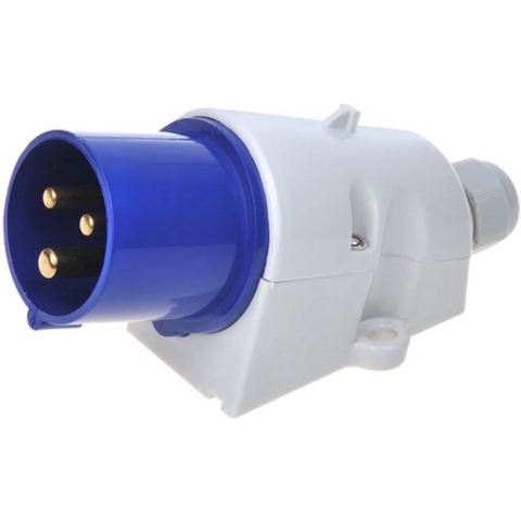 Pro Plus CEE Stekker - Opbouw - 16 Ampère - IP44 - 230 Volt - 3-Polig