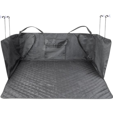 Kofferbakbeschermhoes Bello, kofferbakmat met zijbescherming, universele kofferbakbescherming, hondenbescherming voor de auto, waterafstotende kofferbakmat 13626