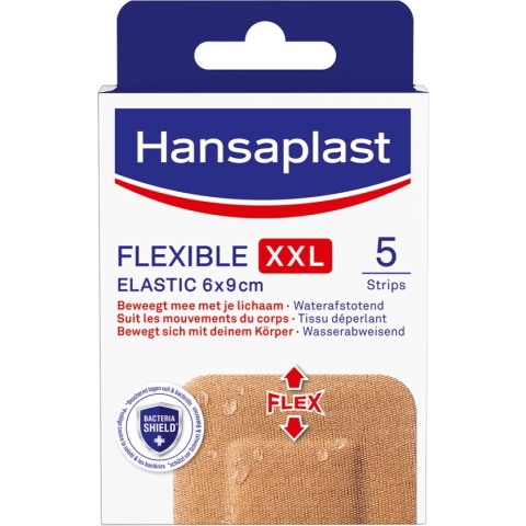 Hansaplast - Pleisters - Flexible XXL - 5 stuks
