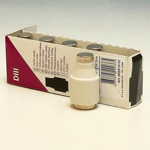 ETI Diazed DIII - zekering - porselein - 35 Amp - DZ snel