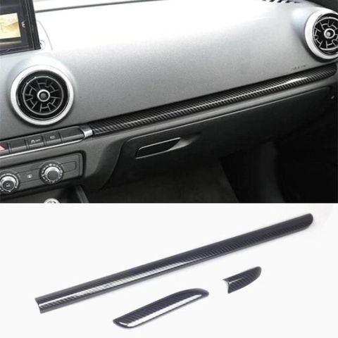 Dashboard Deurlijsten Interieurlijsten Lijsten Geschikt Voor Audi A3 8V S3 RS3 Sportback Limousine 8V Carbon Look Tsi Tdi S Line Auto Accessoires