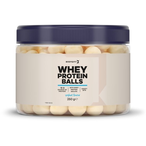 Body & Fit Whey Protein Balls - Eiwitrijke snack - 250 gram - Yoghurt