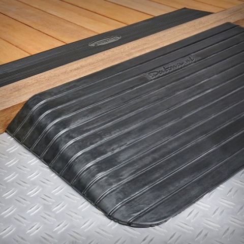 Datona® - Drempelhulp van rubber 75mm