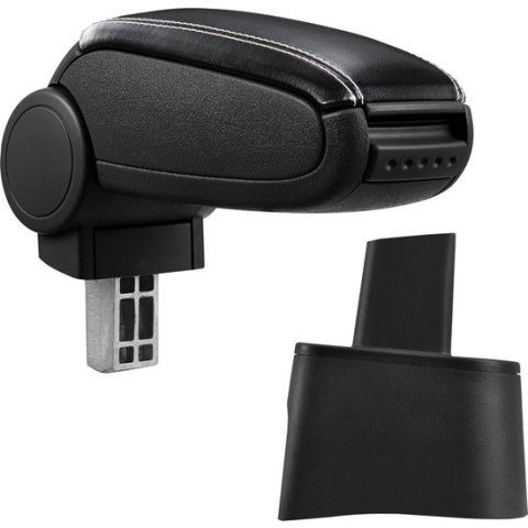 Armsteun Seat Ibiza 6L 2002-2008 zwart met wit stiksel