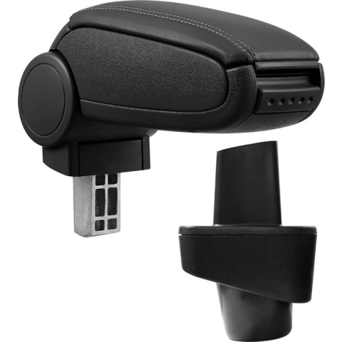 Armsteun voor Renault Clio 3 2005-2012 kunstleer zwart