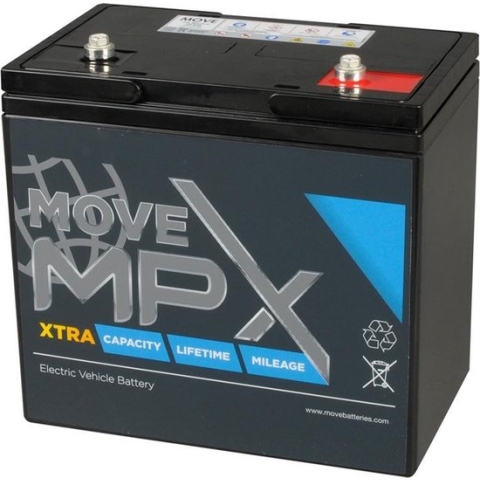 Scootmobiel accu Move MPX 12V-62Ah