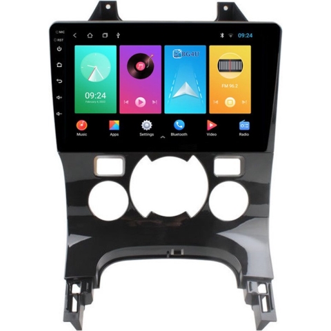 Navigatie radio Peugeot 3008 2009-2012, Android 8.1, Apple Carplay, 9 inch scherm, Canbus,