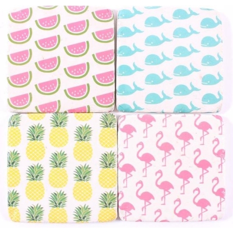 Onderzetters Flamingo