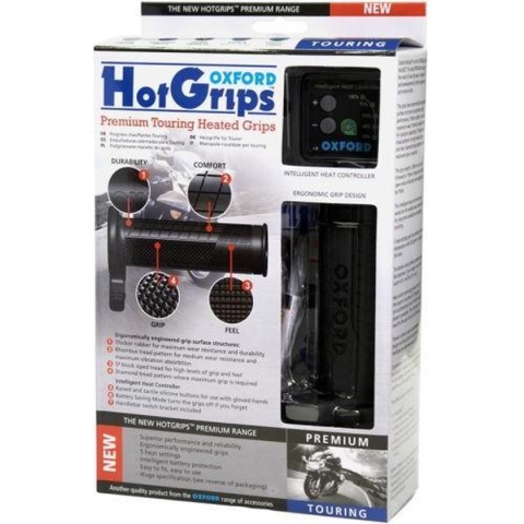 Hot Grips Oxford V8 Touring handvatverwarming