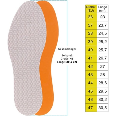 inlegzool voor voeten / optimum cushioning and support - sports shoe insoles \ inlegzolen voor frisse voeten - extra demping 42