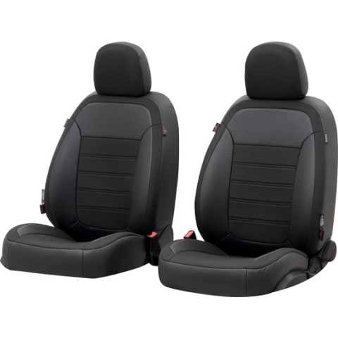 Auto stoelbekleding Aversa geschikt voor Audi A1 Sportback (8XA, 8XF) 09/2011-10/2018, 2 enkele zetelhoezen voor standard zetels